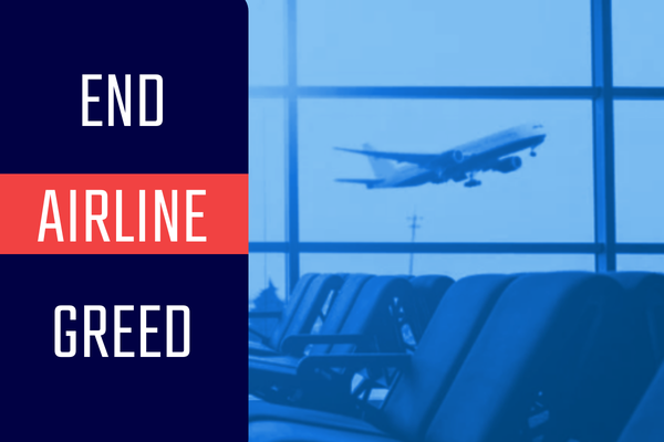 End Airline Greed